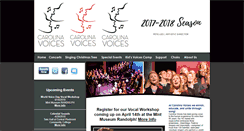 Desktop Screenshot of carolinavoices.org